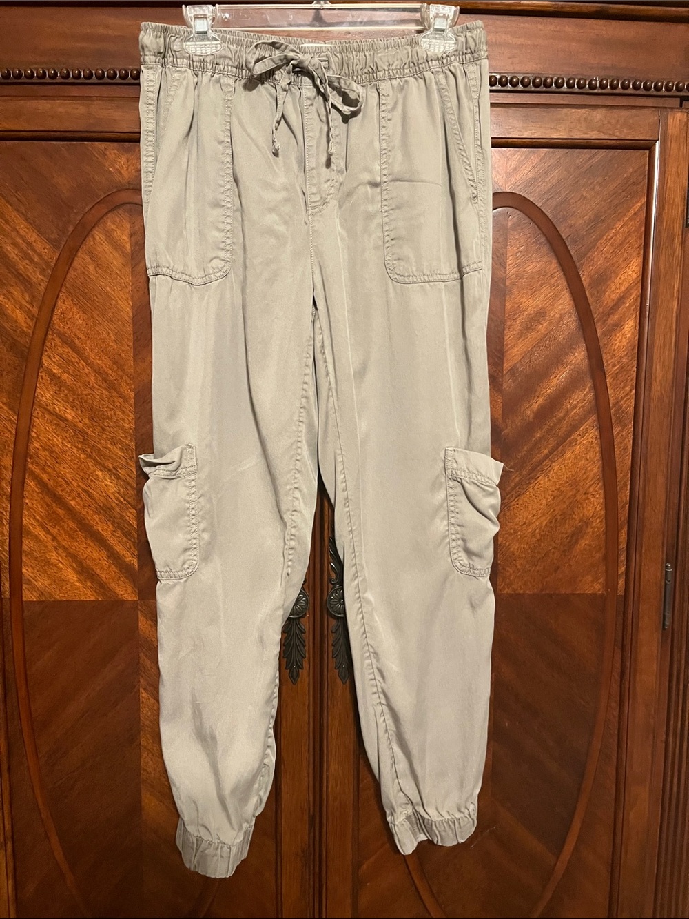 C&C California Khaki with Green Hue Cargo Jogger Pants